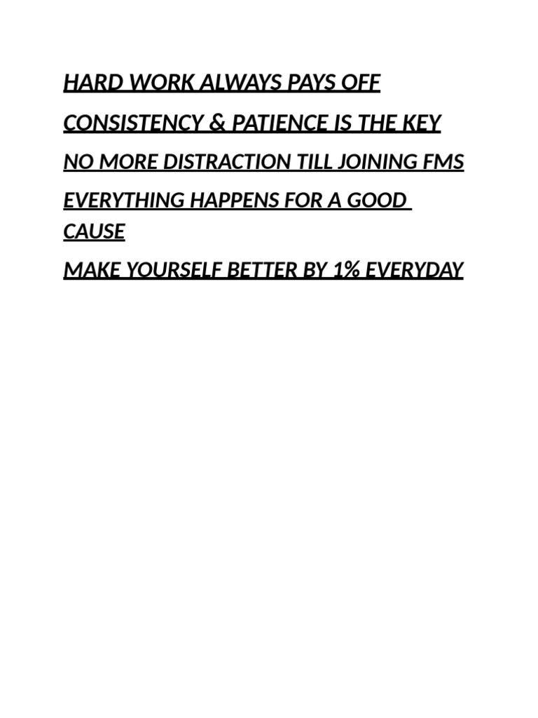 Consistency 1 | PDF