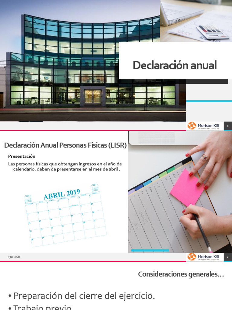 Guía para la Declaración Anual 2023 | PDF