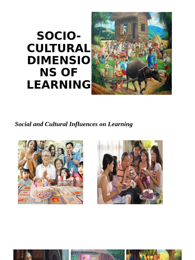 Social and Cultural Learning Theories | PDF