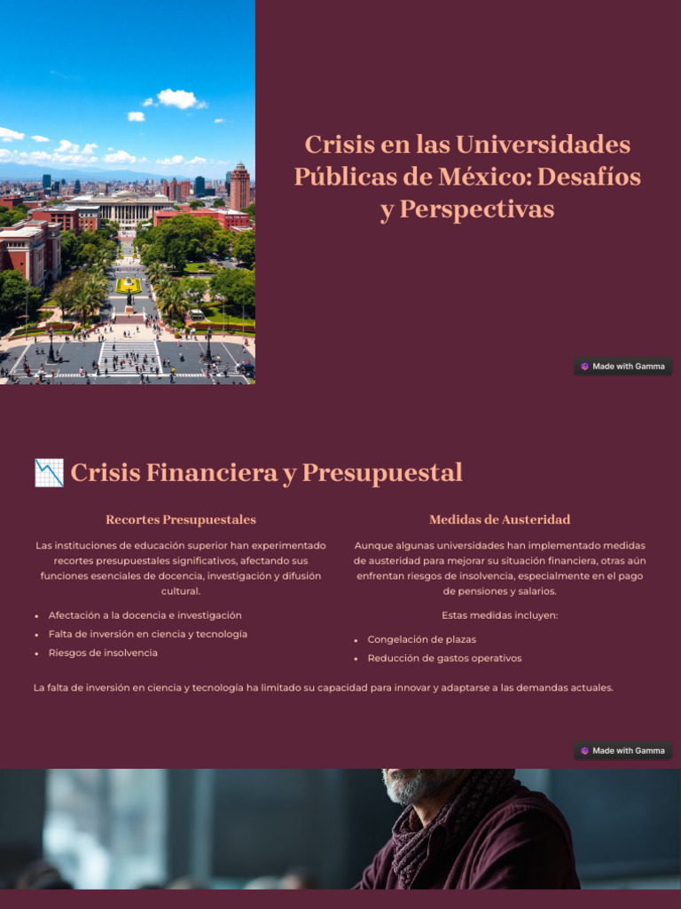 Crisis en Universidades Públicas de México | PDF | Enseñando | Gobernancia