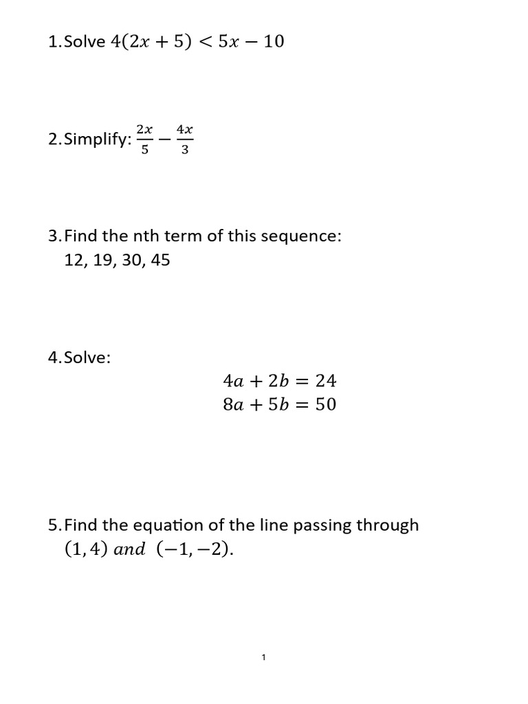 G1 Lesson 16 - Graphs 2 | PDF