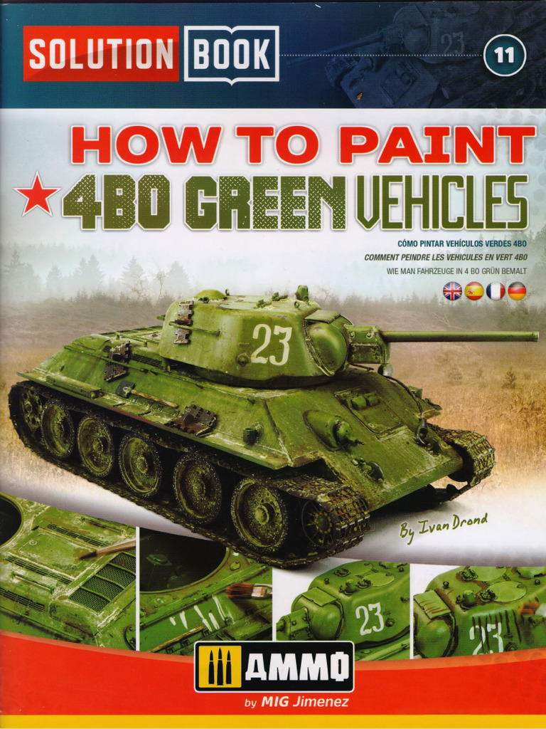How To Paint 4BO Green Vehicles | PDF
