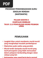 PENGURUSAN PELBAGAI UPAYA