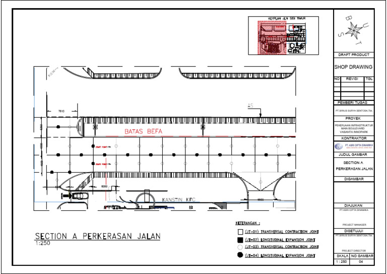 Section A Perkerasan Jalan | PDF | Kitchen | Domestic Implements