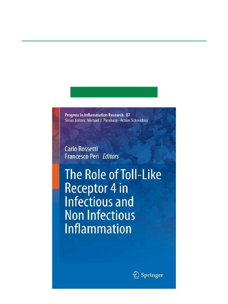 The Role of Toll Like Receptor 4 in Infectious and Non Infectious ...
