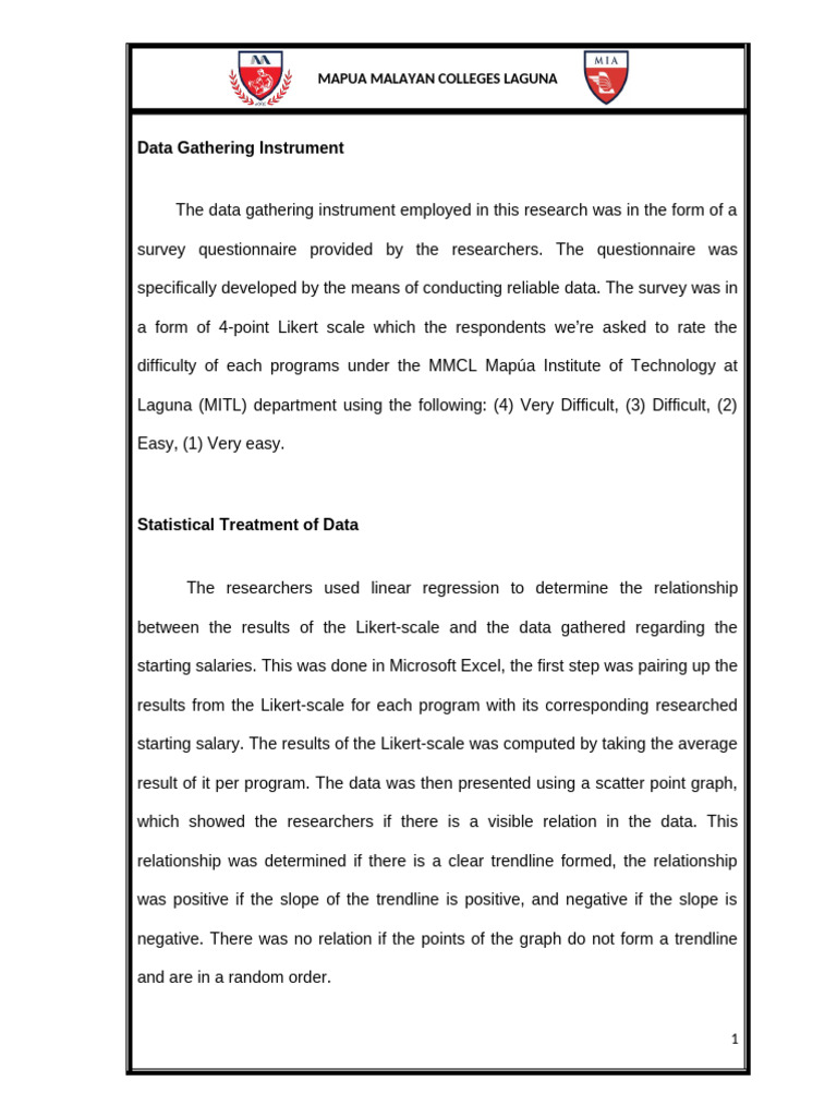 MMCL Survey on Program Difficulty and Salaries | PDF