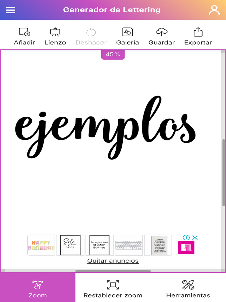 Generador de Lettering Online Gratis | PDF