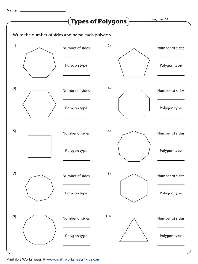 Polygon Type Regular 1 | PDF