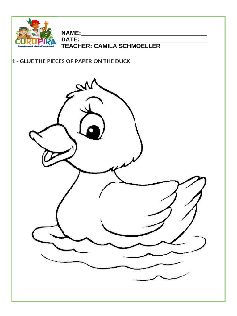 Ok... 30 COPIES DUCK ACTIVITY | PDF