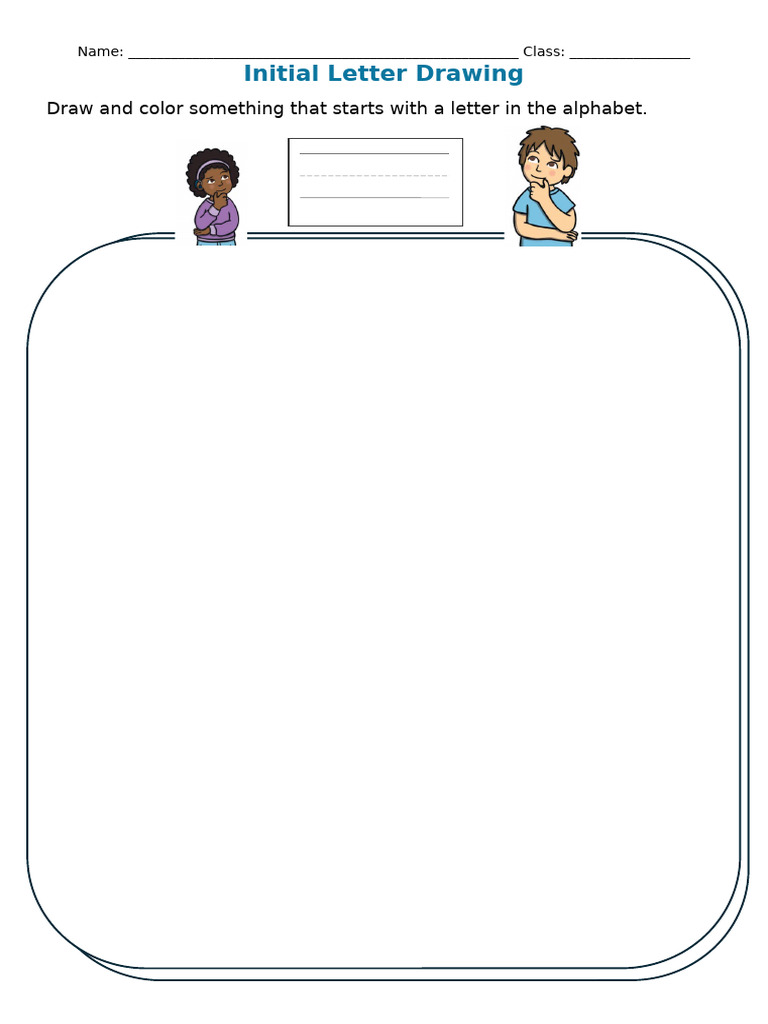 P1 - Draw The Letter | PDF