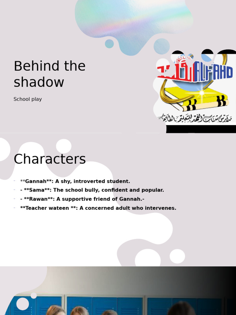 School Play Behind The Shadow | PDF