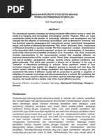 Download Difusi Inovasi-Tinjauan Integratif by M Saikhul Arif SN85565436 doc pdf