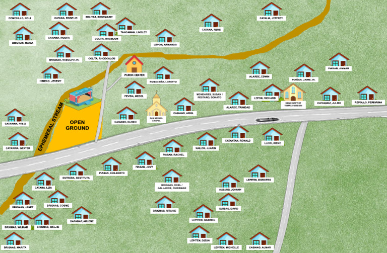 Purok Spot Map for Bible Baptist Temple | PDF