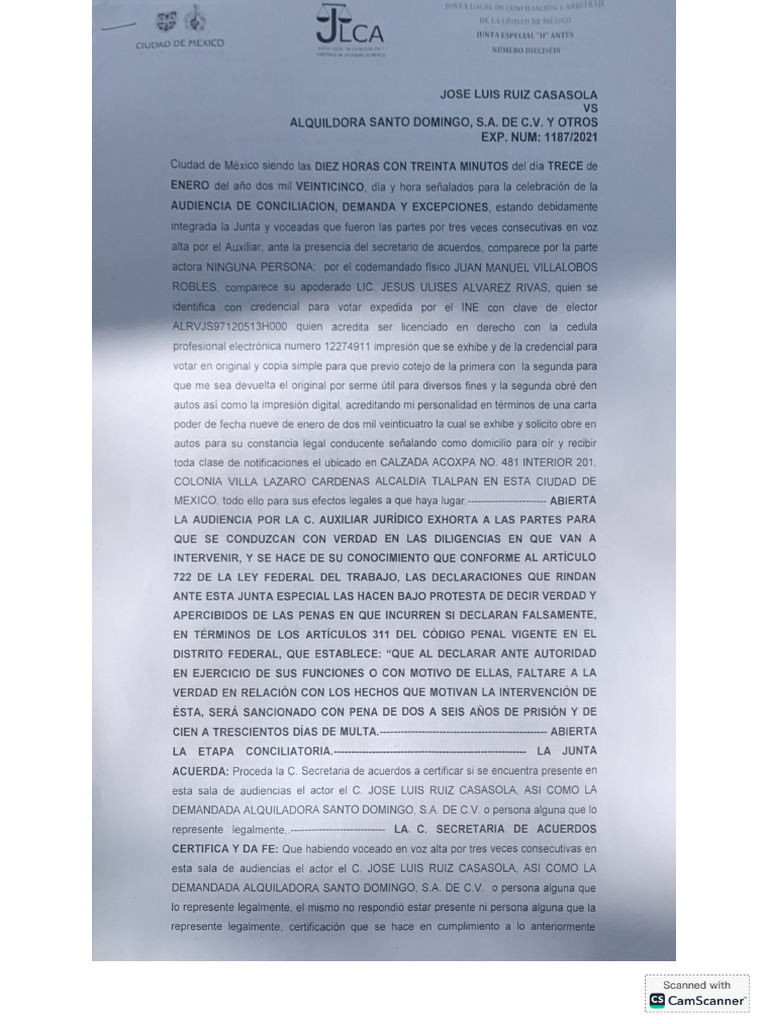 Acuerdo | PDF