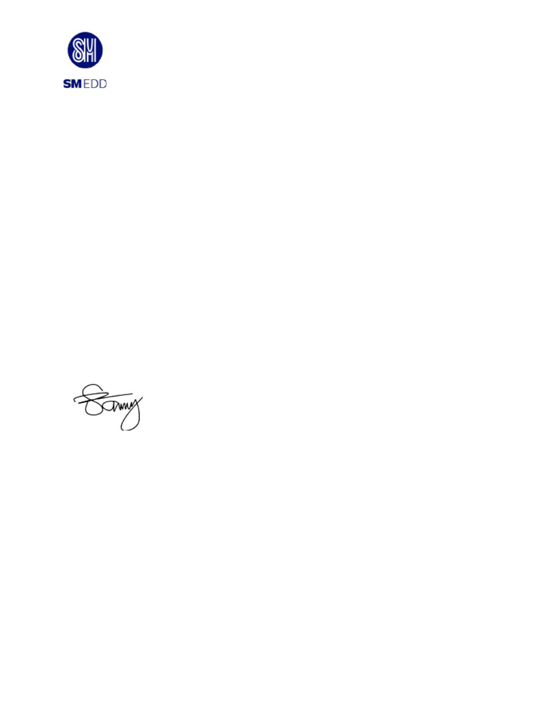 Decline Letter for SM Store Project | PDF