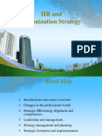 HR and Organization Strategy PPT at MBA 2009