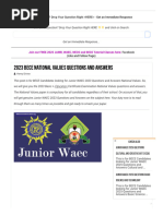 BECE Practice Questions and Answers | PDF