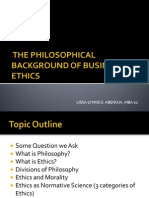 Philosophical Background