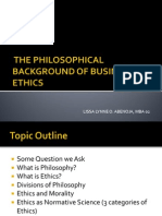 Lissa Lynne O. Abenoja's Philosophy and Ethics Document