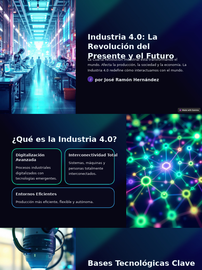 Industria 40 La Revolucion Del Presente y El Futuro | PDF