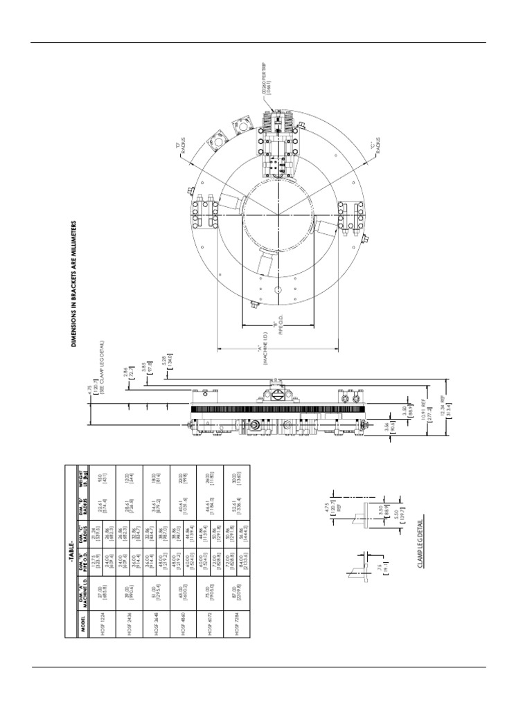 Heavy Duty Split Frame Parts List | PDF | Washer (Hardware) | Axle