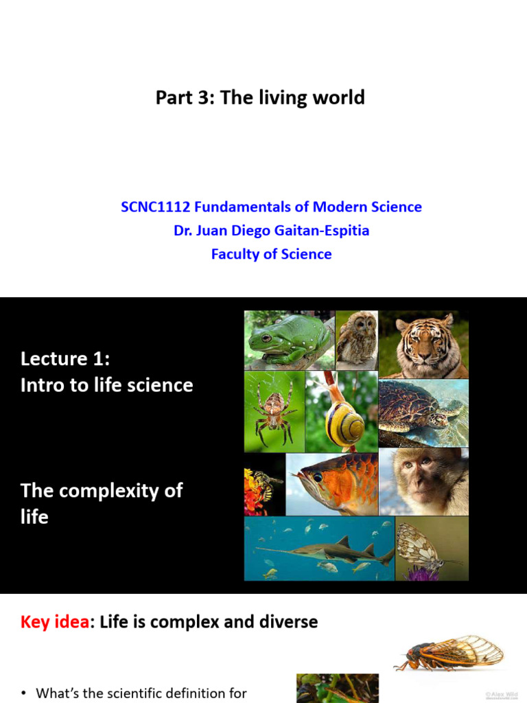 Understanding Life: Characteristics & Classification | PDF ...