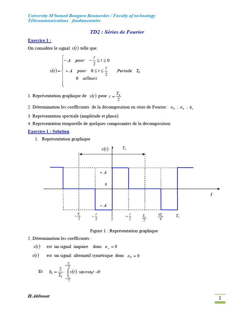 Séries de Fourier : Analyse de signaux | PDF | Échecs | Théorie (échecs)