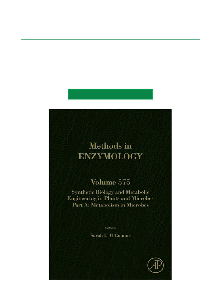 Synthetic Biology and Metabolic Engineering in Plants and Microbes Part ...