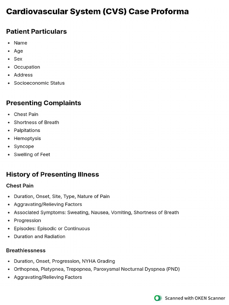CVS Medicine Case Proformapdf - 25423 - 110704 | PDF