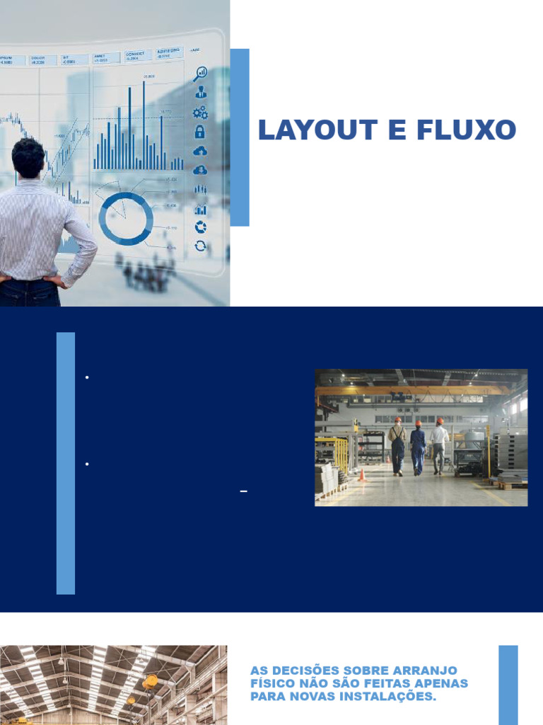 Tipos de Layout e Fluxo de Materiais | PDF | Produção e fabricação