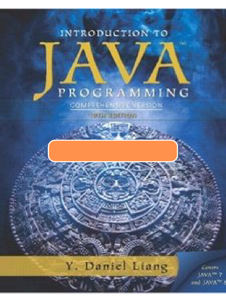 Testbank For Intro To Java Programming Comprehensive Version 10th ...