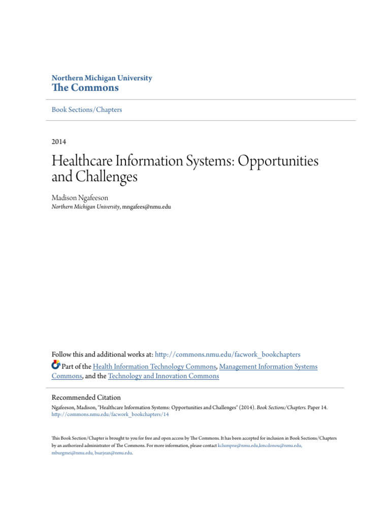 Healthcare Information Systems Insights | PDF | Electronic Health ...