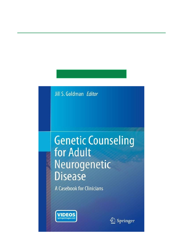 Genetic Counseling in Neurogenetics | PDF | Genetic Counseling