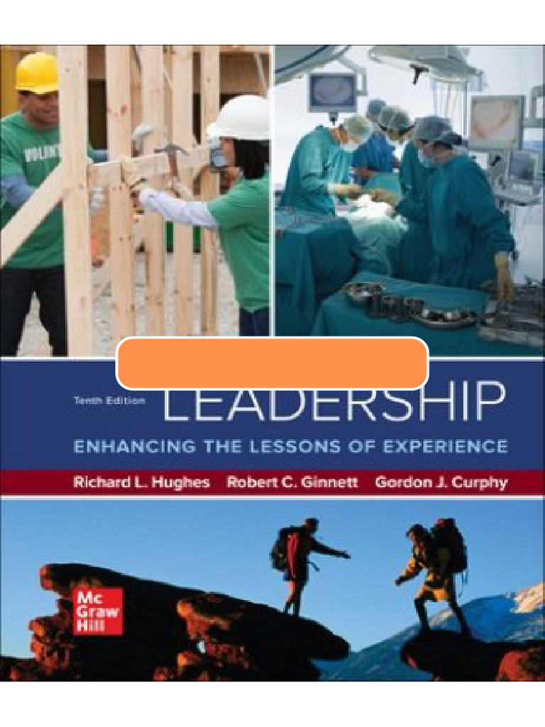 Testbank for Leadership Enhancing the Lessons of Experience 10th Edition Hughes | PDF | Multiple ...