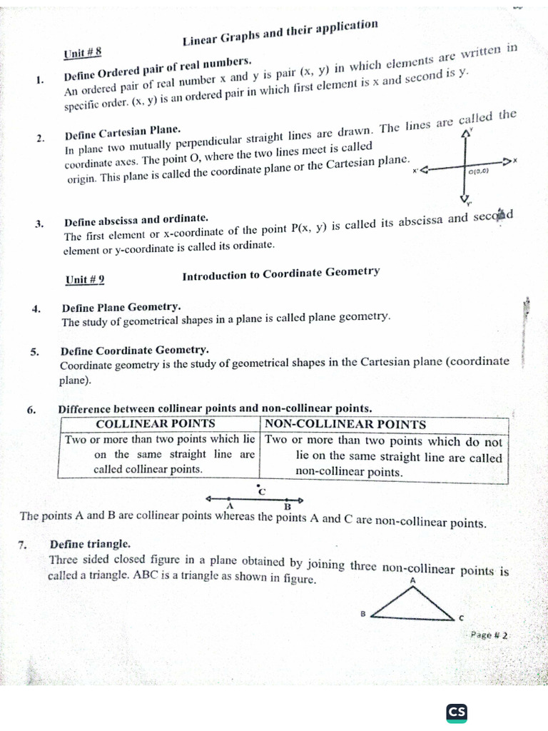 MATH Def CHP 8 To 17 | PDF