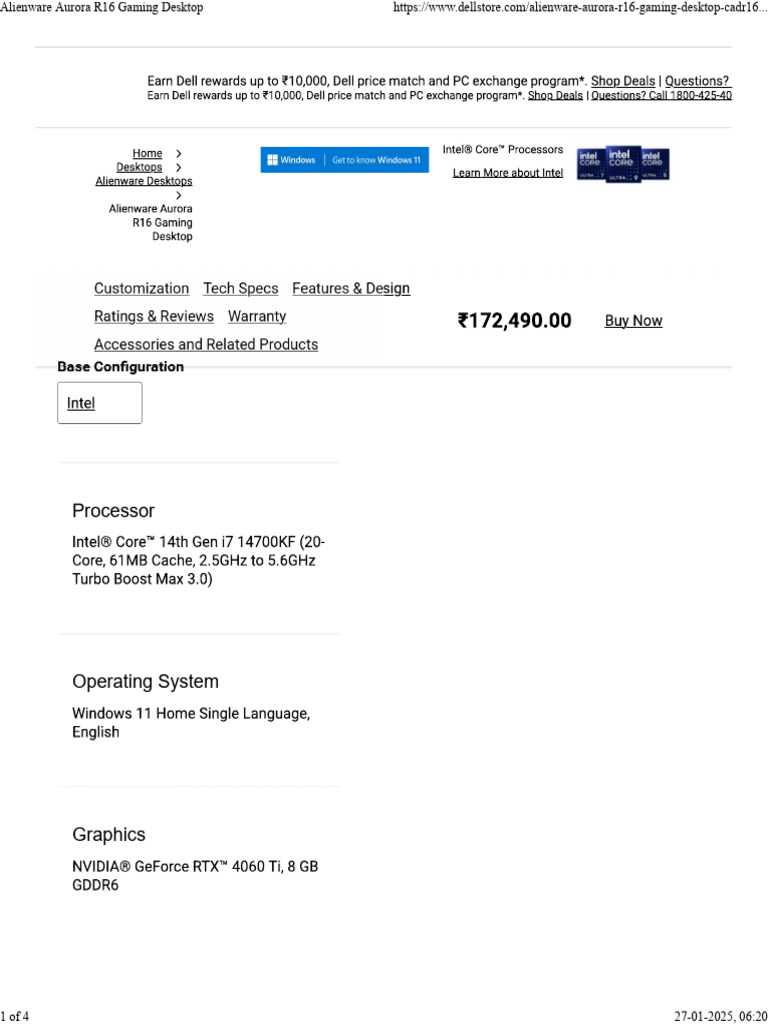 Dell PC Quote | PDF