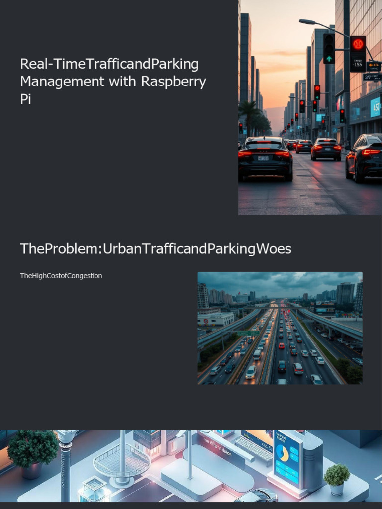 Real Time Traffic and Parking Management With Raspberry Pi (1) 1 | PDF ...