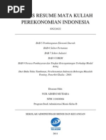 Download Tugas Resume Mata Kuliah Perekonomian Indonesia by Nur Adhini Mutiara SN85575880 doc pdf