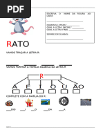Atividades - O Rato Roeu | PDF