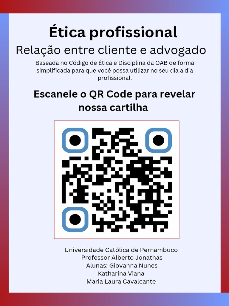 Panfleto QR Code Ética - 20241101 - 163040 - 0000 | PDF