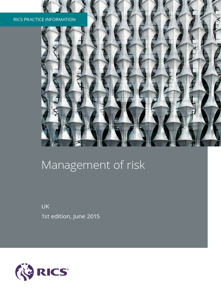 RICS Risk Management Guidelines | PDF | Risk | Risk Management