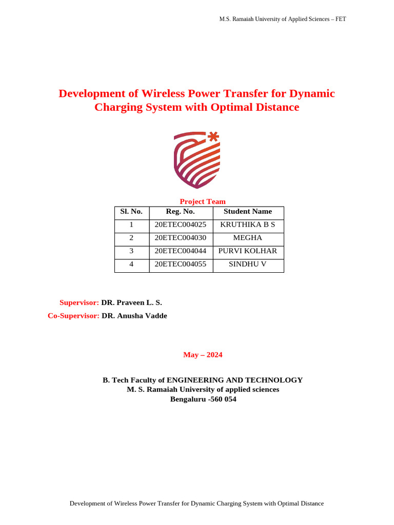 Wireless Power Transfer for EV Charging | PDF | Inductor | Electric Vehicle