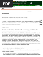 Réforme de la Facture Normalisée en RDC | PDF | Facture | Impôts