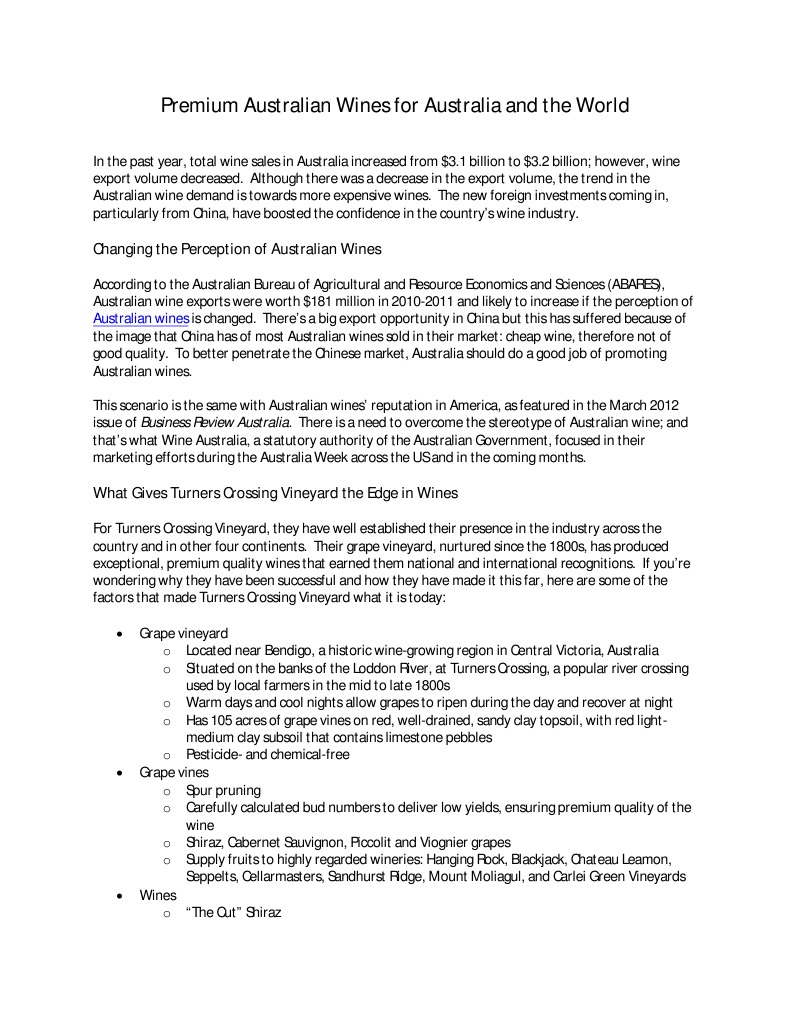 Turners Crossing PDF Vineyard Wine