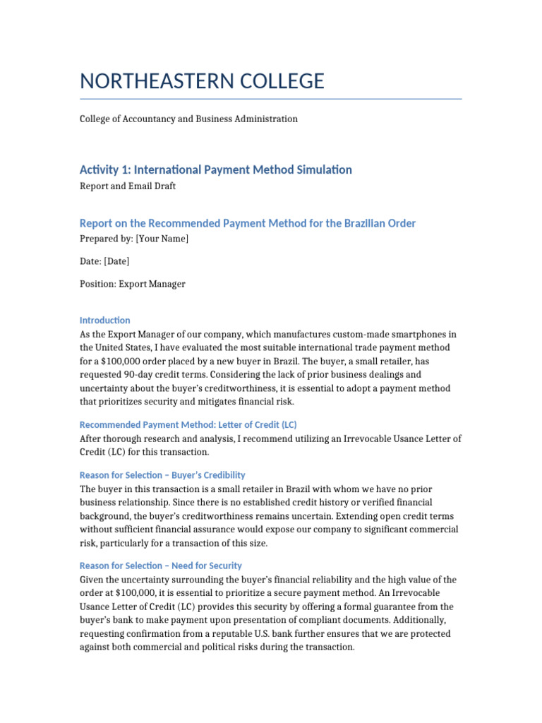 Inbound 3536767779999001063 | PDF | Letter Of Credit | Service Industries