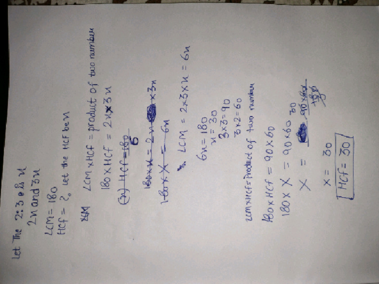 Two Numbers Are in The | PDF