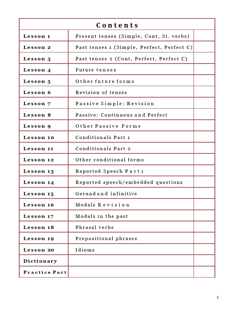 Intermediate Exercise Book | PDF | Perfect (Grammar) | Grammar