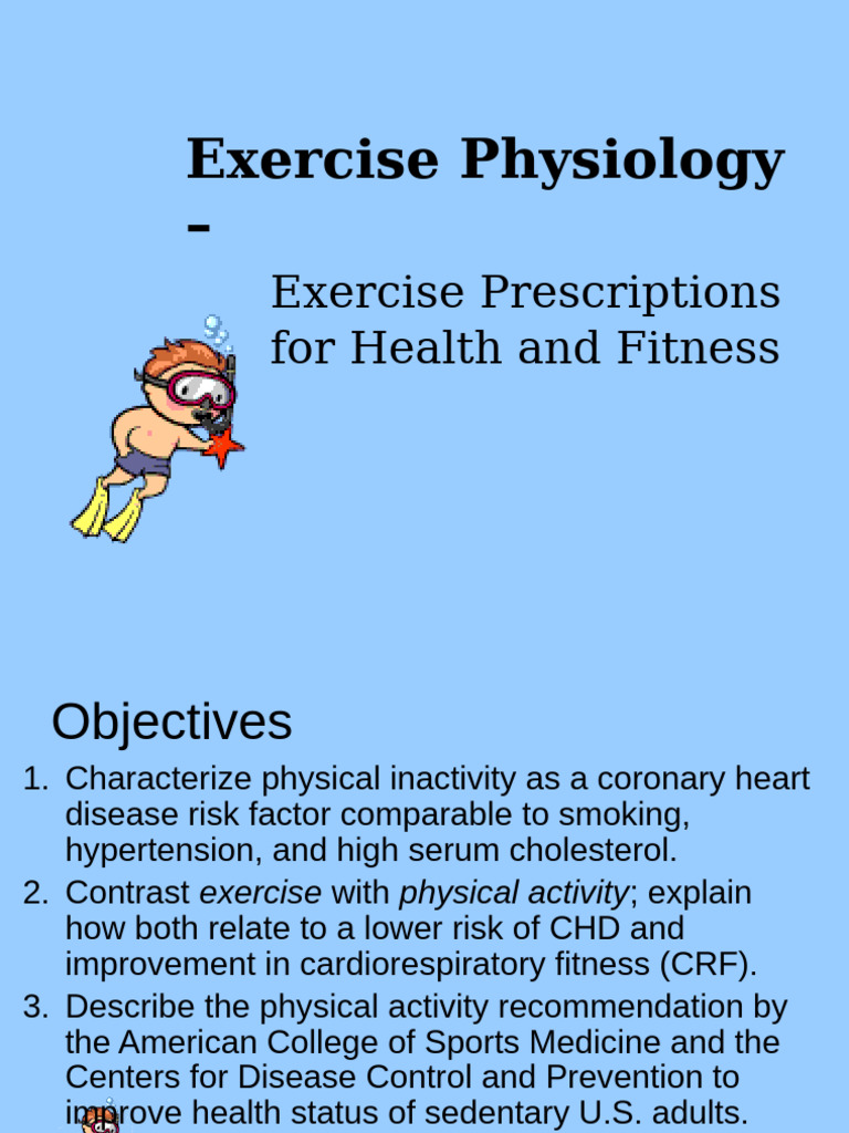 Exe Prescription | PDF | Physical Fitness | Strength Training