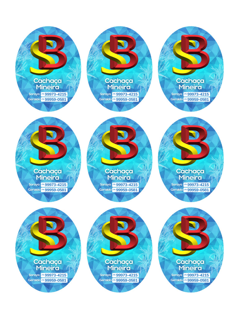 Adesivos Cachaça | PDF