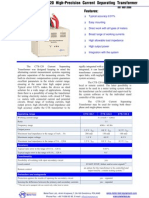 Auxiliary Equipment TES CTS 120 Datasheet